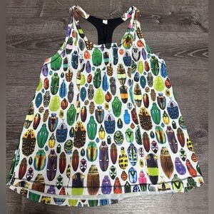 Lululemon Seawheeze Lighten up Singlet in RARE bugs print